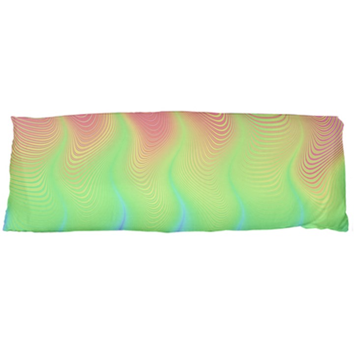 Pastel Rainbow Flame Ombre Body Pillow Case (Dakimakura)