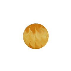 Gold Flame Ombre 1  Mini Buttons by SpinnyChairDesigns