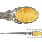 Gold Flame Ombre Letter Opener Front