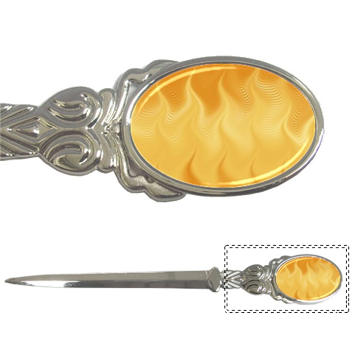 Gold Flame Ombre Letter Opener