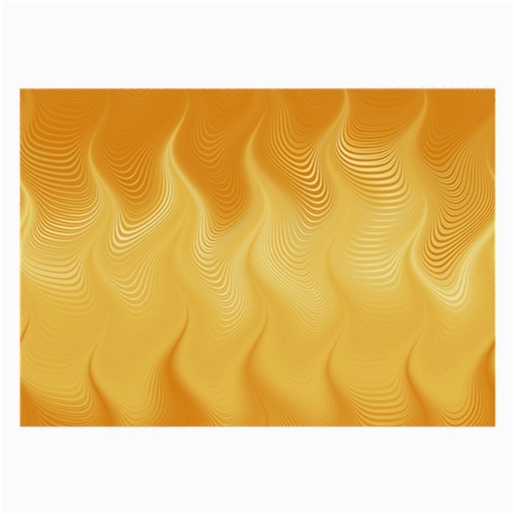 Gold Flame Ombre Large Glasses Cloth (2 Sides)