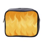 Gold Flame Ombre Mini Toiletries Bag (Two Sides) Front