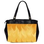 Gold Flame Ombre Oversize Office Handbag (2 Sides) Back