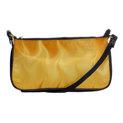 Gold Flame Ombre Shoulder Clutch Bag by SpinnyChairDesigns