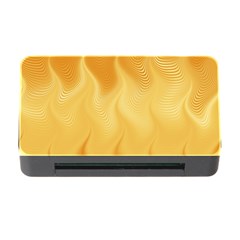 Gold Flame Ombre Memory Card Reader With Cf by SpinnyChairDesigns