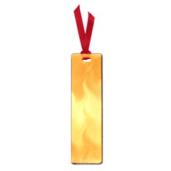 Gold Flame Ombre Small Book Marks by SpinnyChairDesigns