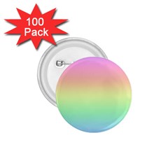 Pastel Rainbow Ombre 1 75  Buttons (100 Pack)  by SpinnyChairDesigns