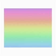 Pastel Rainbow Ombre Small Glasses Cloth (2 Sides) by SpinnyChairDesigns