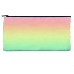 Pastel Rainbow Ombre Pencil Case by SpinnyChairDesigns