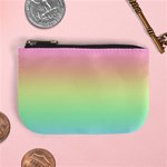 Pastel Rainbow Ombre Mini Coin Purse Front