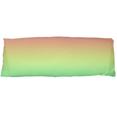 Pastel Rainbow Ombre Body Pillow Case (dakimakura) by SpinnyChairDesigns