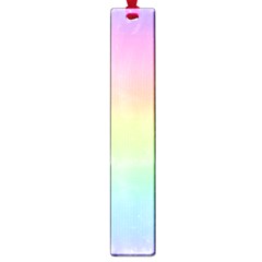 Pastel Rainbow Ombre Large Book Marks by SpinnyChairDesigns