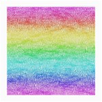 Rainbow Ombre Texture Medium Glasses Cloth Front