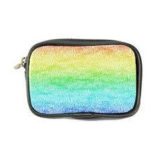 Rainbow Ombre Texture Coin Purse by SpinnyChairDesigns