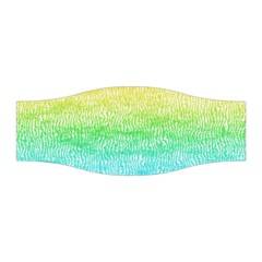 Rainbow Ombre Texture Stretchable Headband by SpinnyChairDesigns