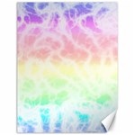 Pastel Rainbow Tie Dye Canvas 12  x 16  11.86 x15.41  Canvas - 1