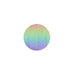 Pastel Rainbow Gradient 1  Mini Magnets Front