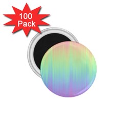 Pastel Rainbow Gradient 1 75  Magnets (100 Pack)  by SpinnyChairDesigns