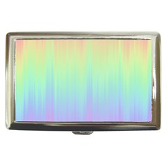 Pastel Rainbow Gradient Cigarette Money Case by SpinnyChairDesigns