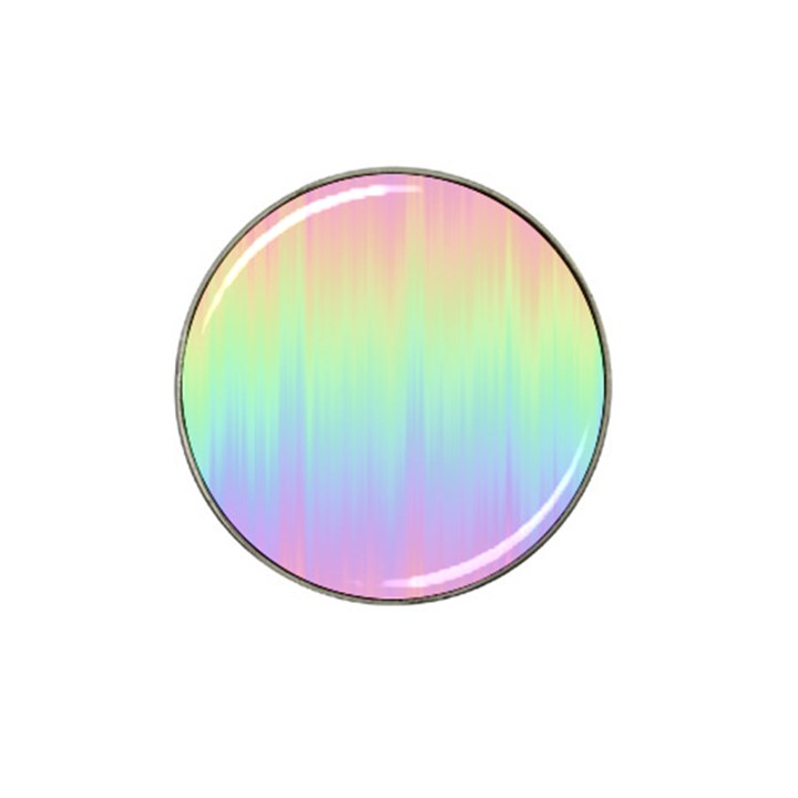 Pastel Rainbow Gradient Hat Clip Ball Marker (4 pack)