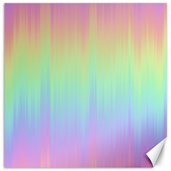 Pastel Rainbow Gradient Canvas 20  X 20 