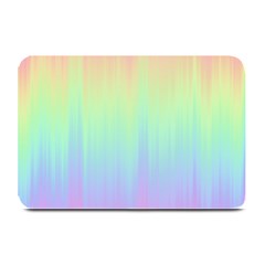 Pastel Rainbow Gradient Plate Mats by SpinnyChairDesigns