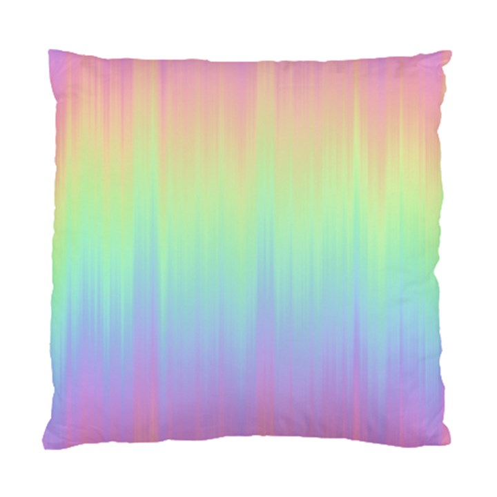 Pastel Rainbow Gradient Standard Cushion Case (One Side)