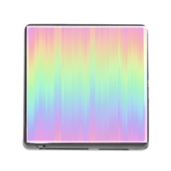 Pastel Rainbow Gradient Memory Card Reader (square 5 Slot) by SpinnyChairDesigns