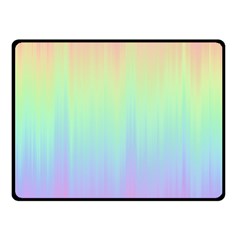 Pastel Rainbow Gradient Fleece Blanket (small) by SpinnyChairDesigns