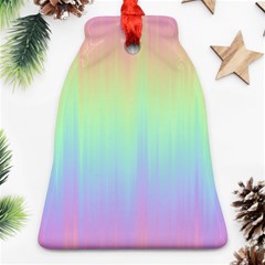 Pastel Rainbow Gradient Ornament (bell)