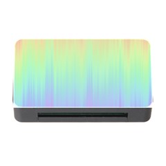 Pastel Rainbow Gradient Memory Card Reader With Cf by SpinnyChairDesigns