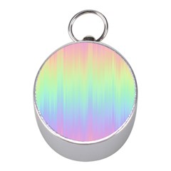 Pastel Rainbow Gradient Mini Silver Compasses by SpinnyChairDesigns