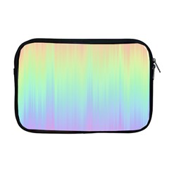 Pastel Rainbow Gradient Apple Macbook Pro 17  Zipper Case by SpinnyChairDesigns