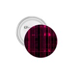 Pink Black Punk Plaid 1.75  Buttons Front