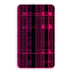 Pink Black Punk Plaid Memory Card Reader (rectangular) by SpinnyChairDesigns