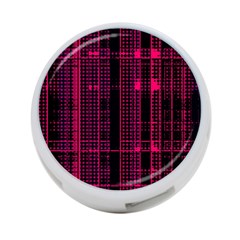 Pink Black Punk Plaid 4-port Usb Hub (two Sides) by SpinnyChairDesigns