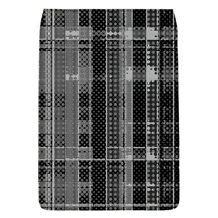 Black Punk Plaid Removable Flap Cover (S)