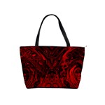 Black Magic Gothic Swirl Classic Shoulder Handbag Front