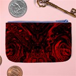 Black Magic Gothic Swirl Large Coin Purse Back