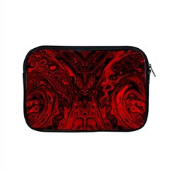 Black Magic Gothic Swirl Apple Macbook Pro 15  Zipper Case by SpinnyChairDesigns