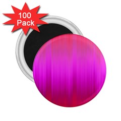 Fuchsia Ombre Color  2 25  Magnets (100 Pack)  by SpinnyChairDesigns