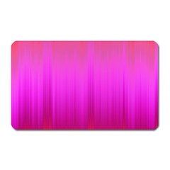 Fuchsia Ombre Color  Magnet (rectangular) by SpinnyChairDesigns