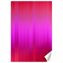 Fuchsia Ombre Color  Canvas 20  X 30  by SpinnyChairDesigns