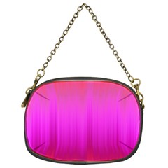 Fuchsia Ombre Color  Chain Purse (one Side) by SpinnyChairDesigns