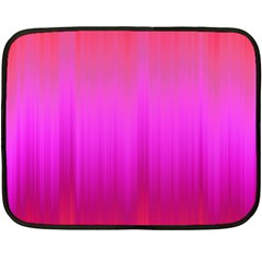 Fuchsia Ombre Color  Fleece Blanket (mini) by SpinnyChairDesigns