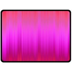 Fuchsia Ombre Color  Fleece Blanket (large)  by SpinnyChairDesigns