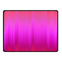 Fuchsia Ombre Color  Double Sided Fleece Blanket (small)  by SpinnyChairDesigns