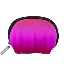 Fuchsia Ombre Color  Accessory Pouch (small) by SpinnyChairDesigns