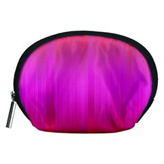 Fuchsia Ombre Color  Accessory Pouch (medium) by SpinnyChairDesigns