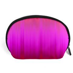 Fuchsia Ombre Color  Accessory Pouch (large) by SpinnyChairDesigns